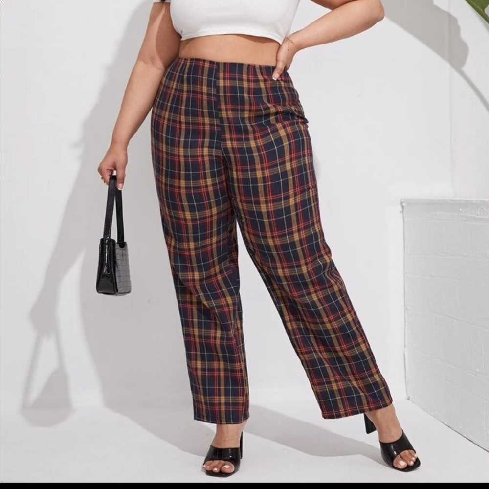 NEW Shein Plaid Pants
